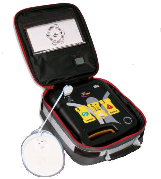 Aed modlu defibrilator cihazi